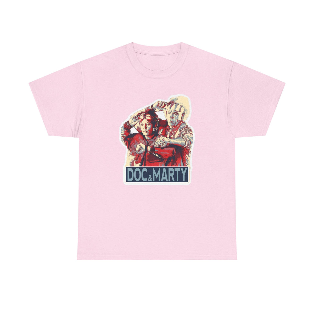 Doc & Marty Retro Graphic Cotton Tee