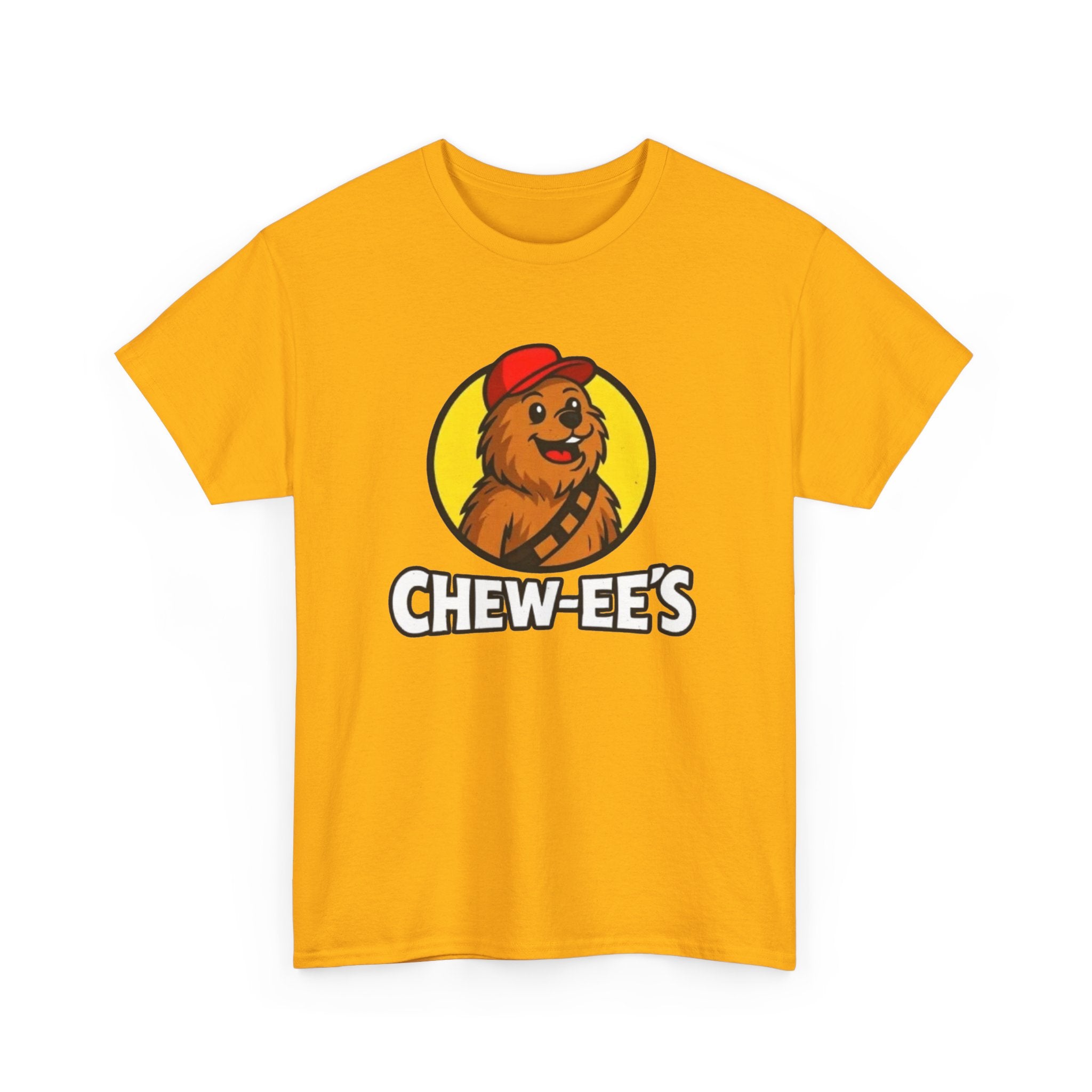 Chew-Ee's Dog Logo T-Shirt — Cute Golden Retriever Graphic Tee