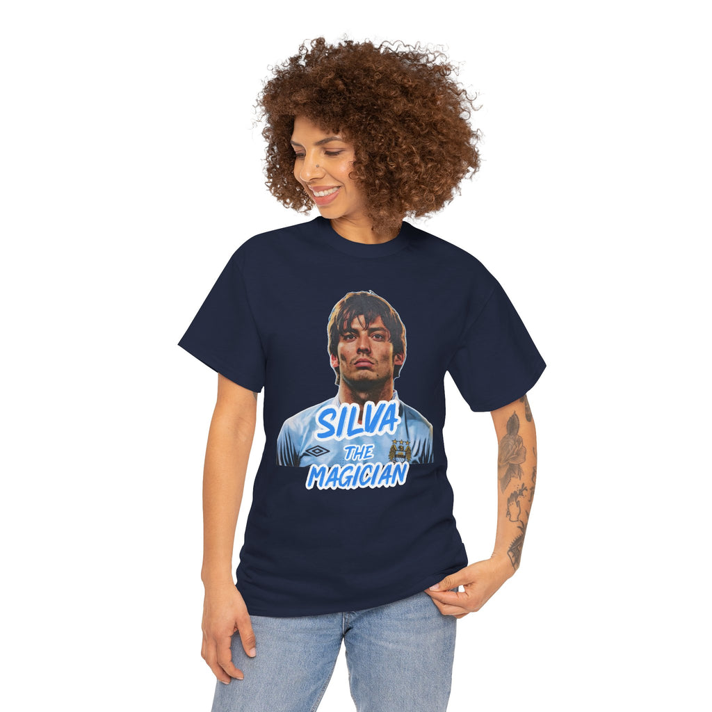 David Silva Manchester City The Magician Soccer Tee