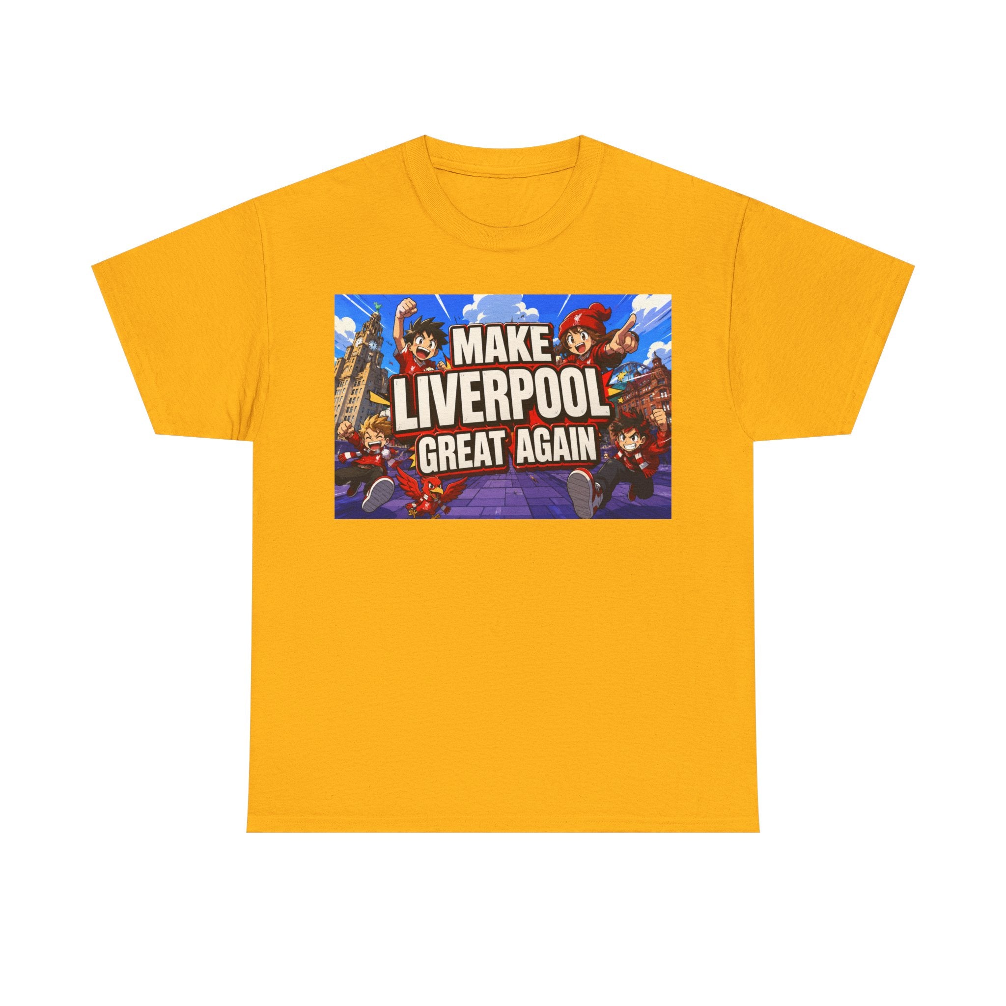 Liverpool Fan Tee – "Make Liverpool Great Again" Graphic Shirt