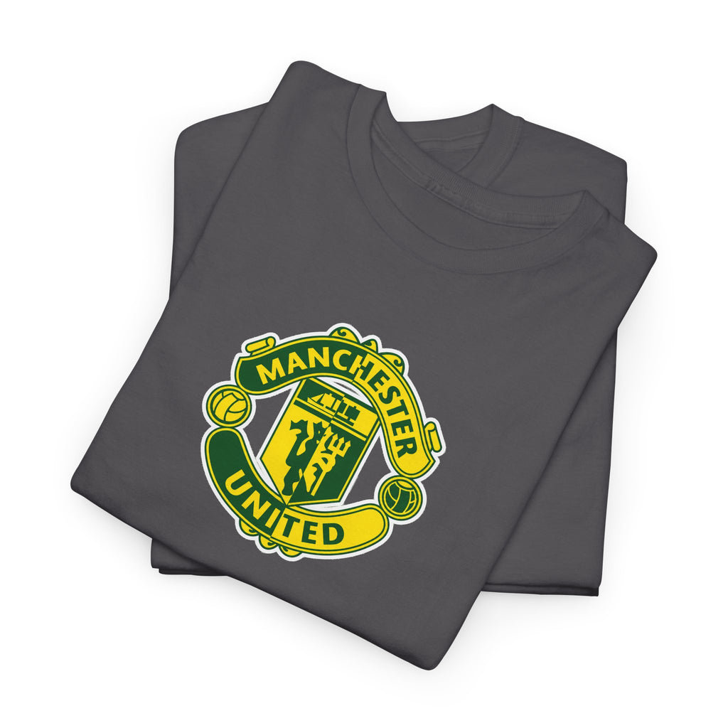 Manchester United Retro Crest Cotton T-Shirt