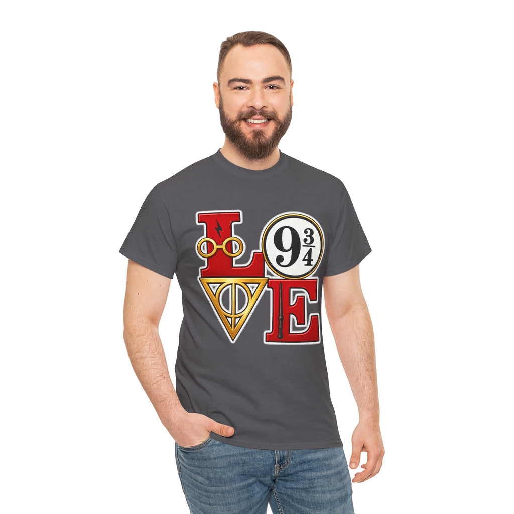 Harry Potter Inspired Love 9 3/4 Wizardry Tee