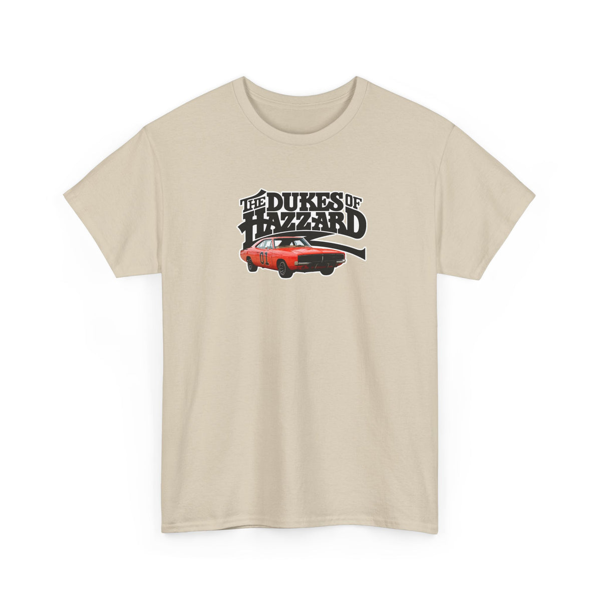 Dukes of Hazzard Charger Graphic Tee — Classic Retro TV Car Shirt