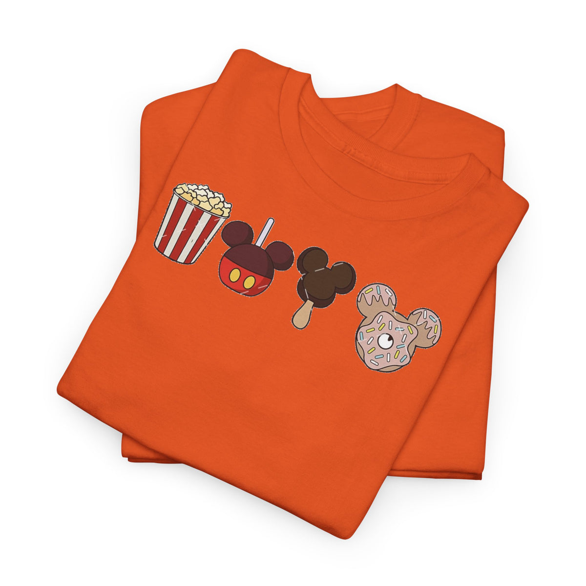 Disney snacks inspired Unisex Heavy Cotton Tee