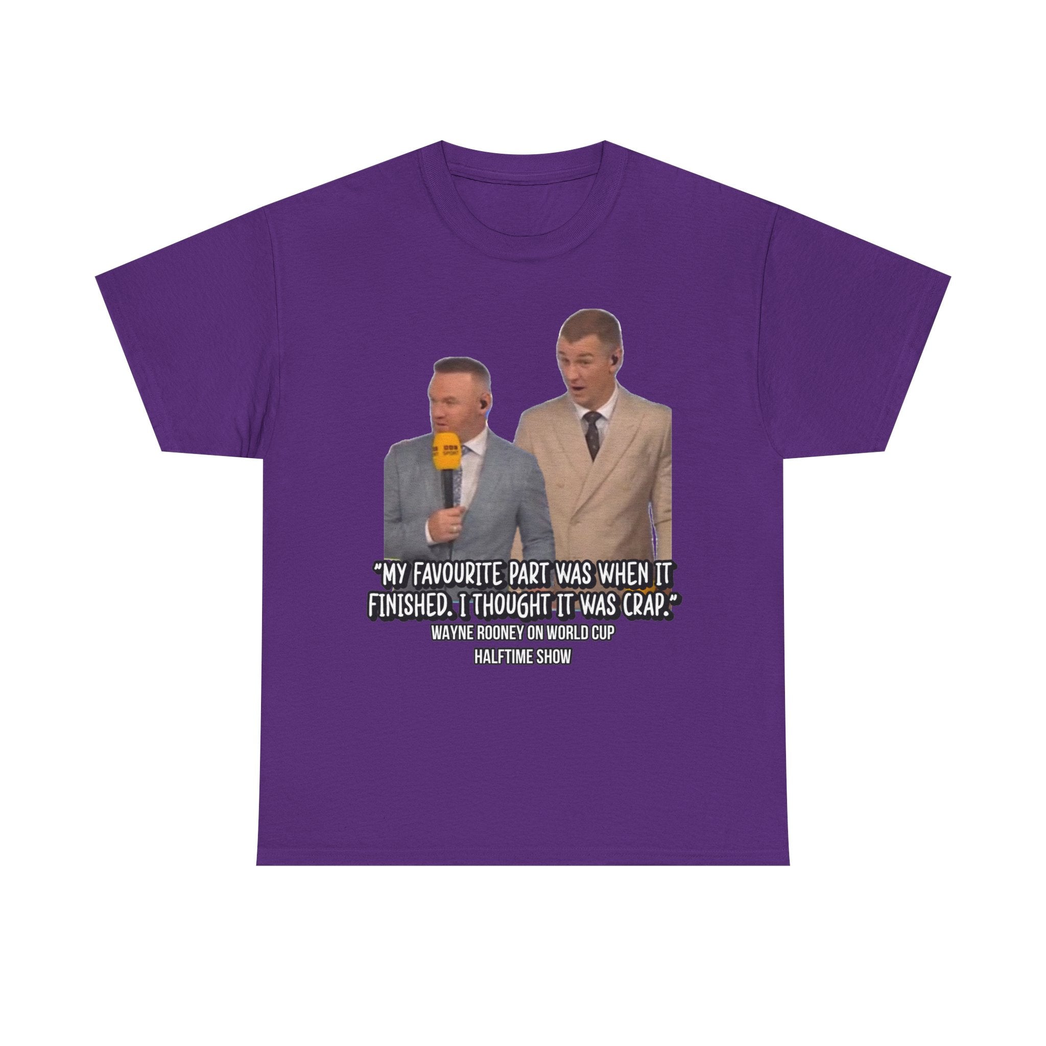 Comedy Quote T-Shirt — "My Favourite Part Was When It Finished, I Thought It Was Crap"