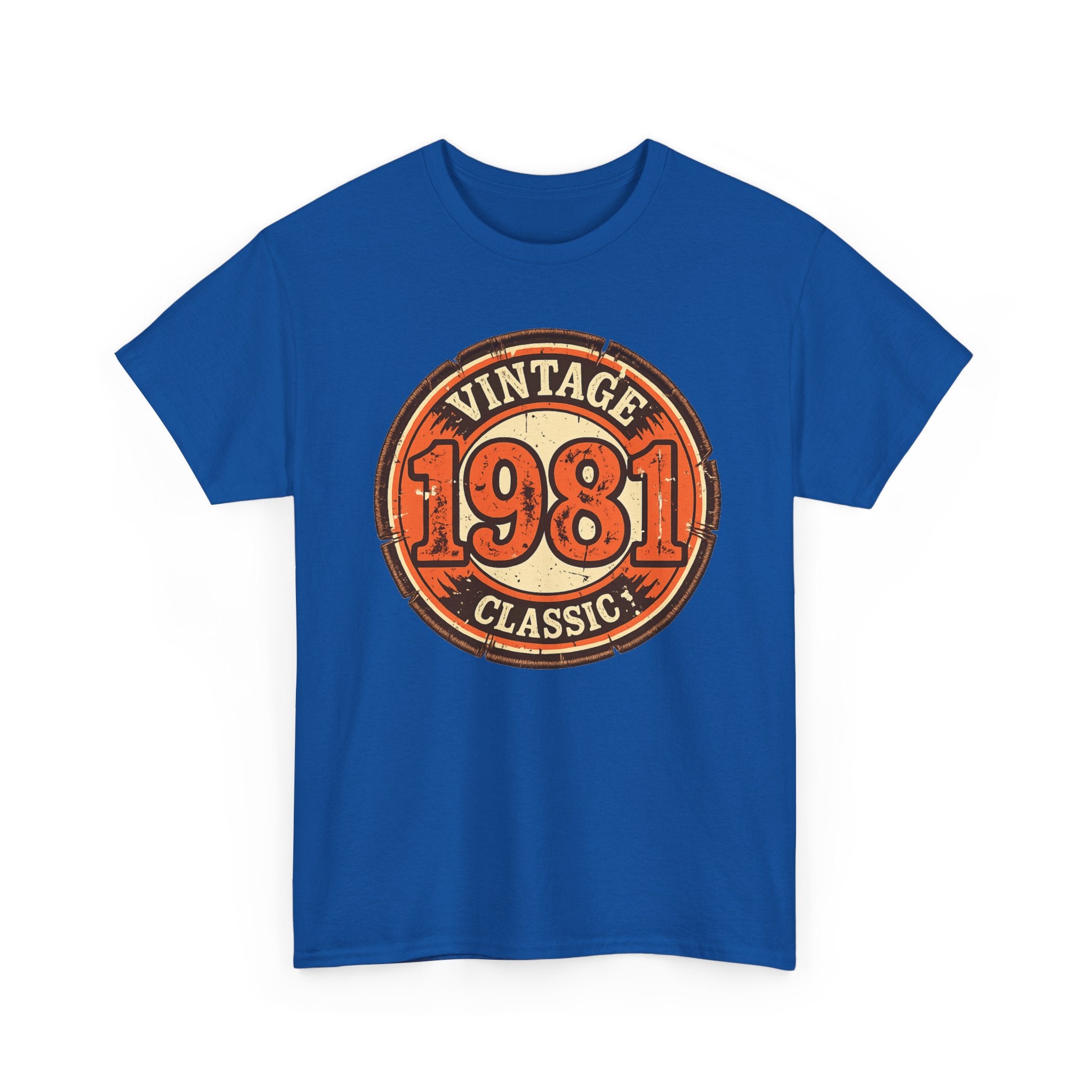 Vintage 1981 Classic T-Shirt — Retro Birthday Tee