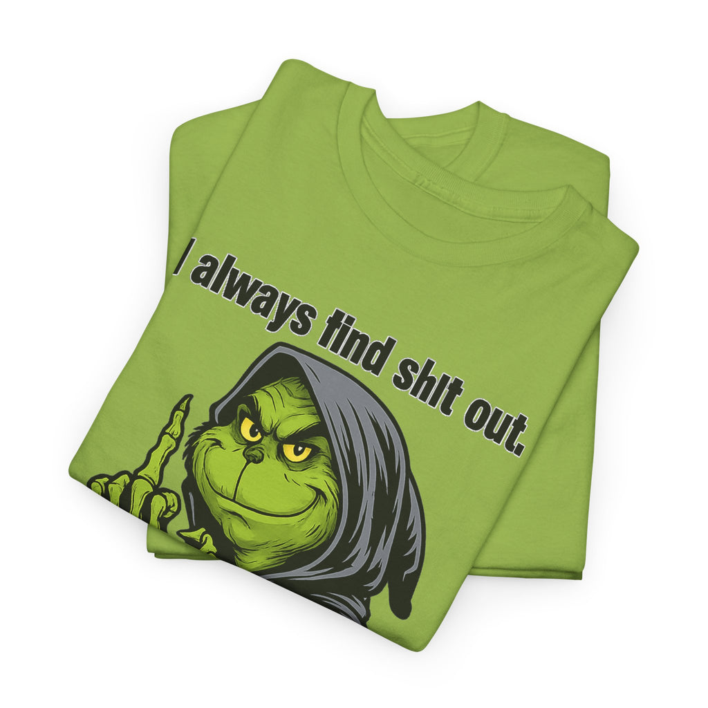Reaper Witch Graphic Tee — "I Always Find Shit Out. I Might Not Say It Right Away, But I Know."