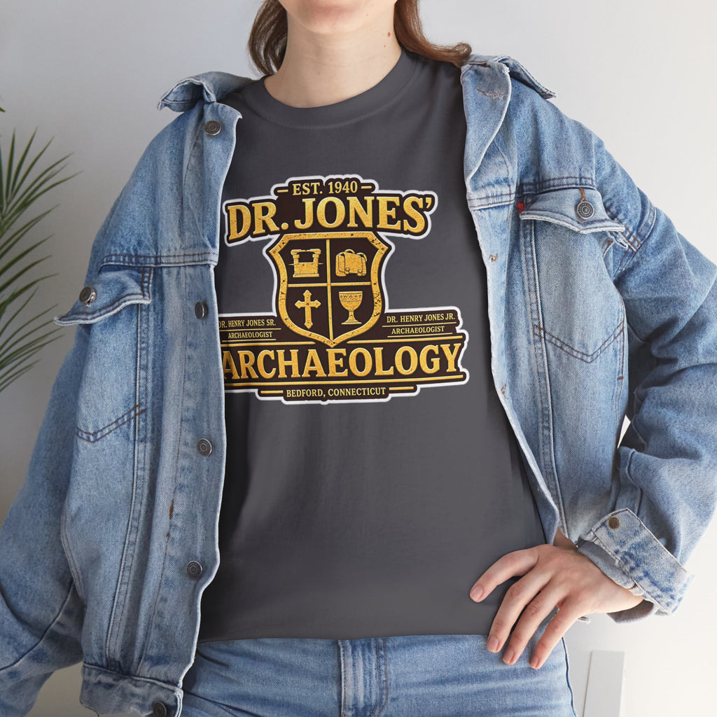 Dr. Jones Archaeology Vintage Adventure Cotton T-Shirt