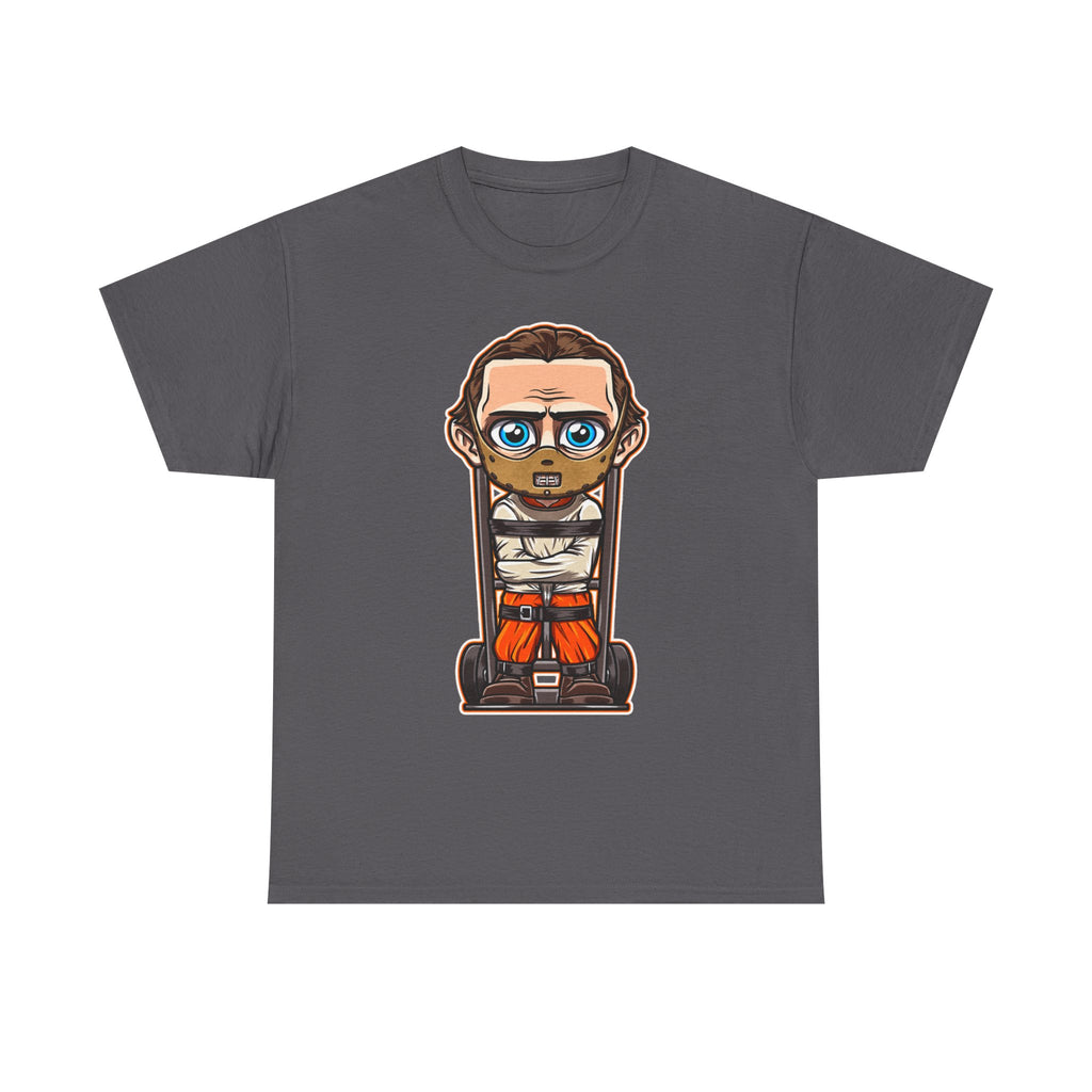 Chibi Prisoner Character Tee — Cute Cartoon Inmate Graphic T-Shirt