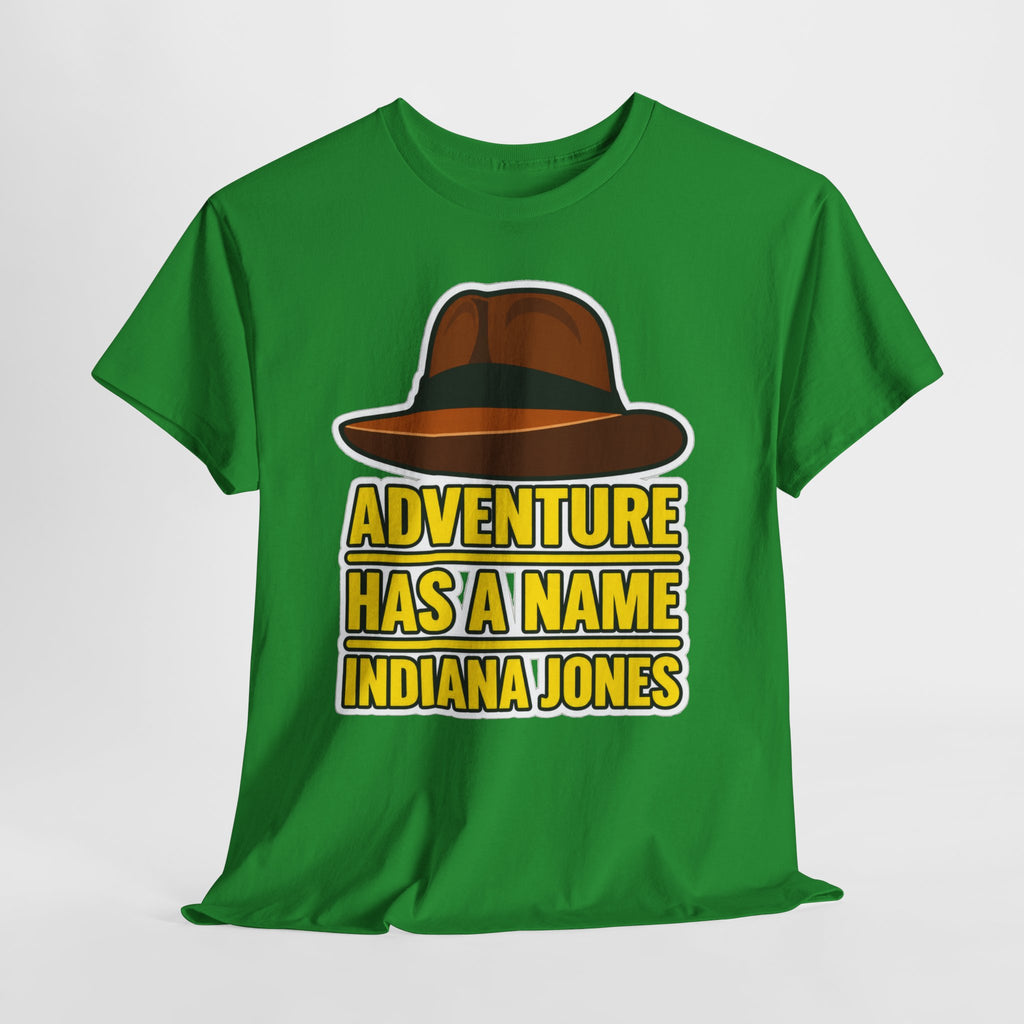 Adventure Has a Name Indiana Jones Graphic Cotton T-Shirt
