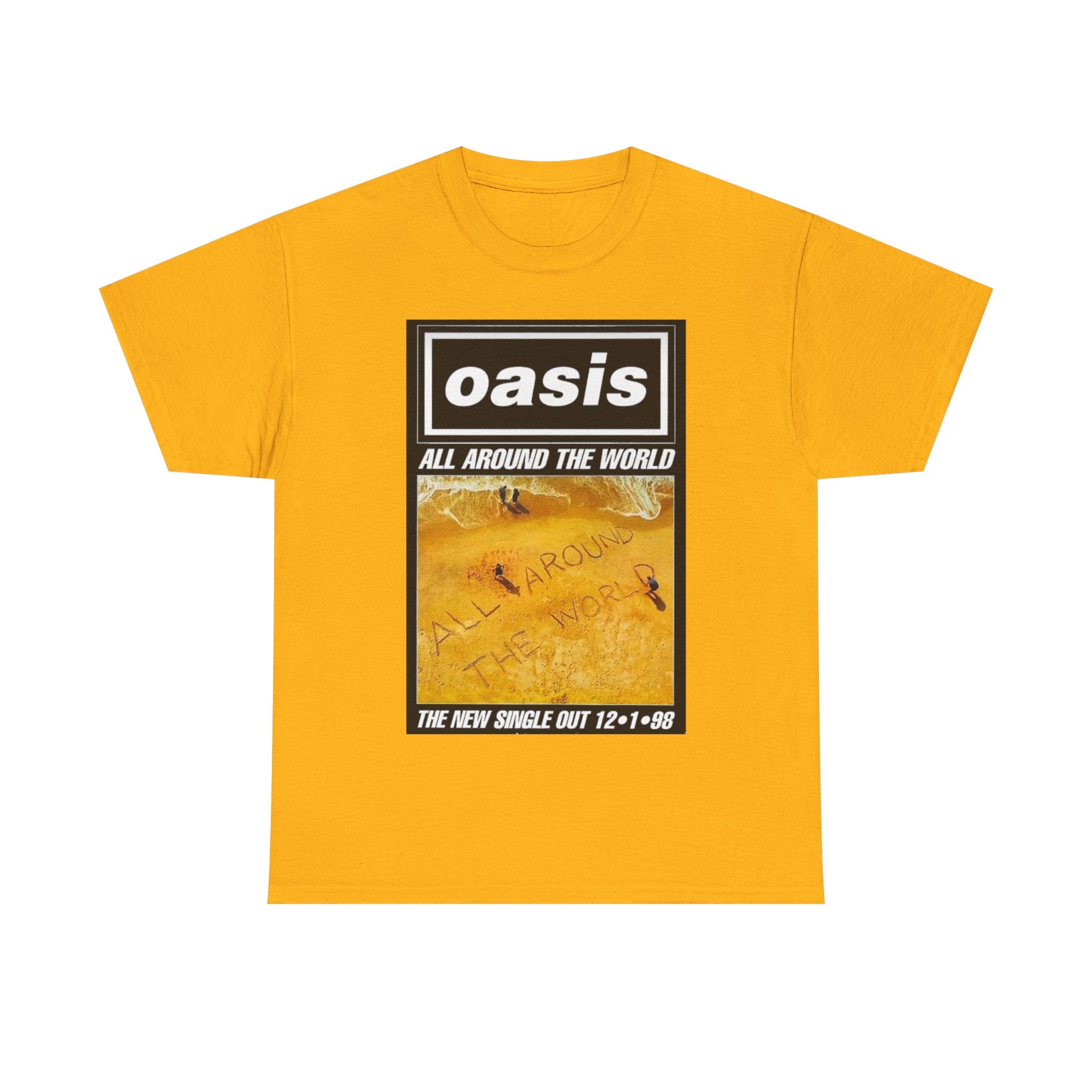 Oasis "All Around the World" Band Tee