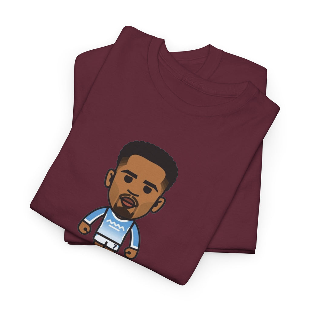 Iliman Ndiaye Manchester City Cartoon Cotton T-Shirt