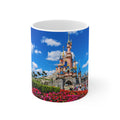Disneyland Paris Fairytale Castle Photo Coffee Mug — Scenic Theme Park Castle 11oz/15oz