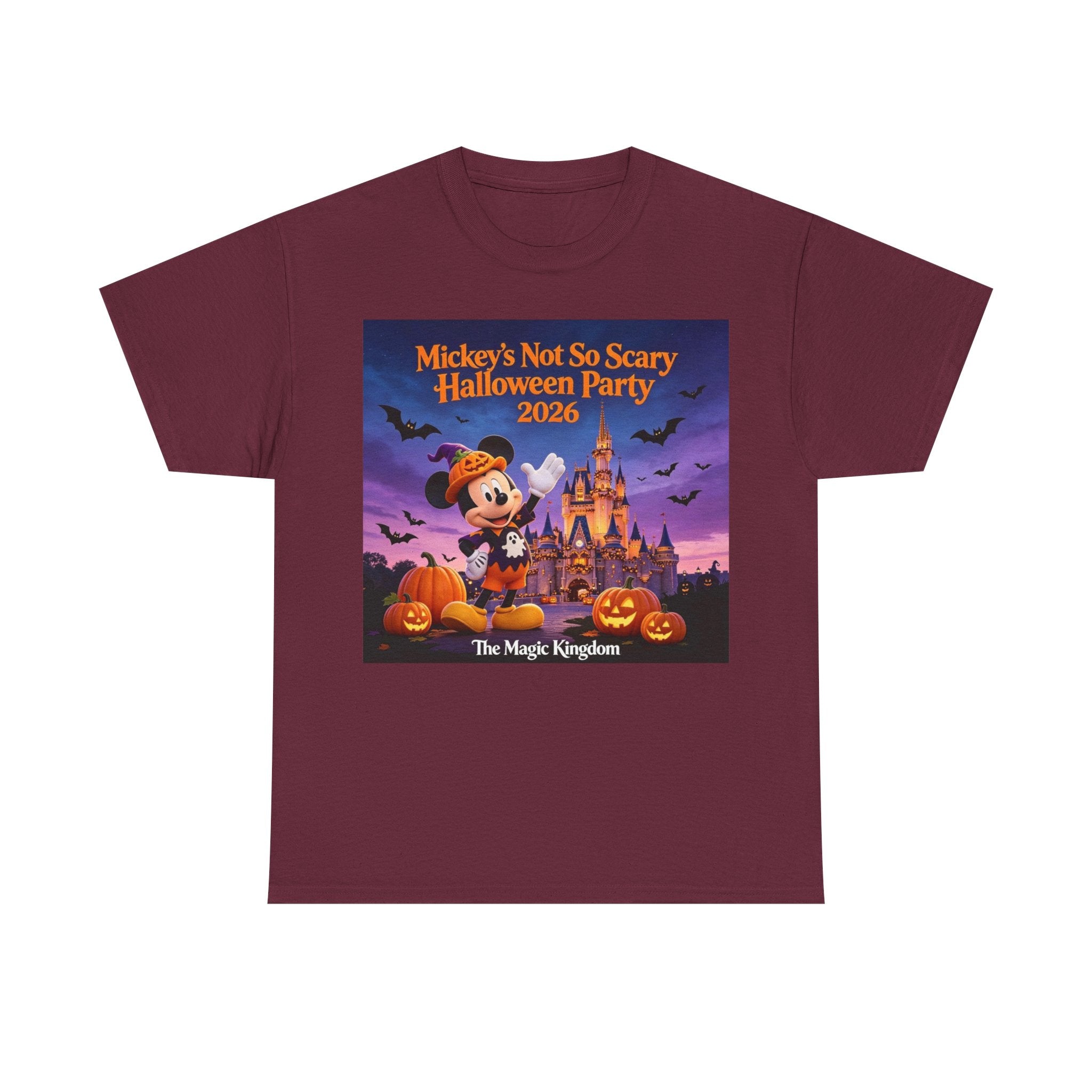 Halloween Party T‑Shirt — "Not So Scary" 2026 Magic Kingdom Tee