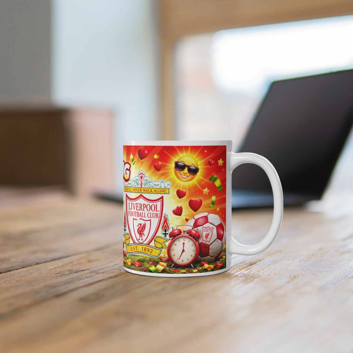 Good Morning Reds! Liverpool FC Ceramic Coffee Mug – 11oz & 15oz