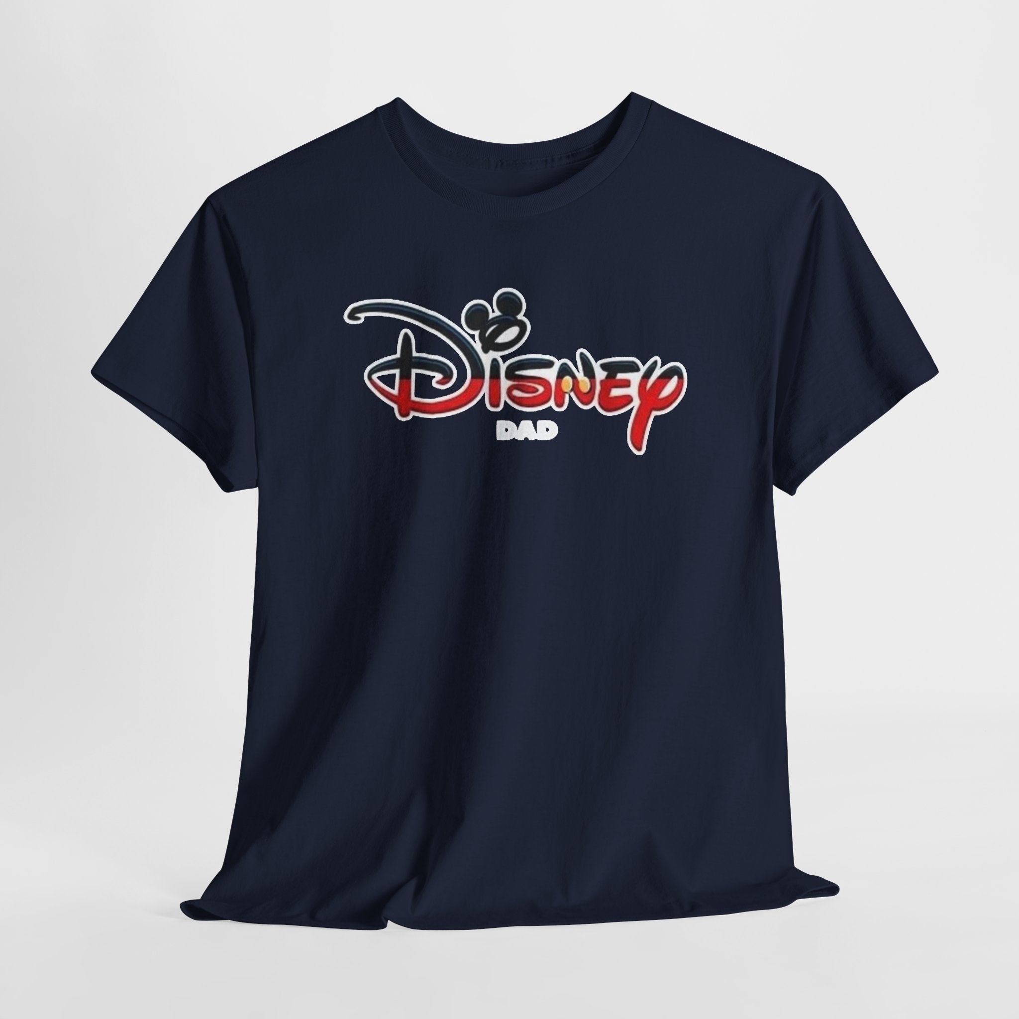 Disney Dad T‑Shirt — Classic Logo Tee for Theme Park Dads