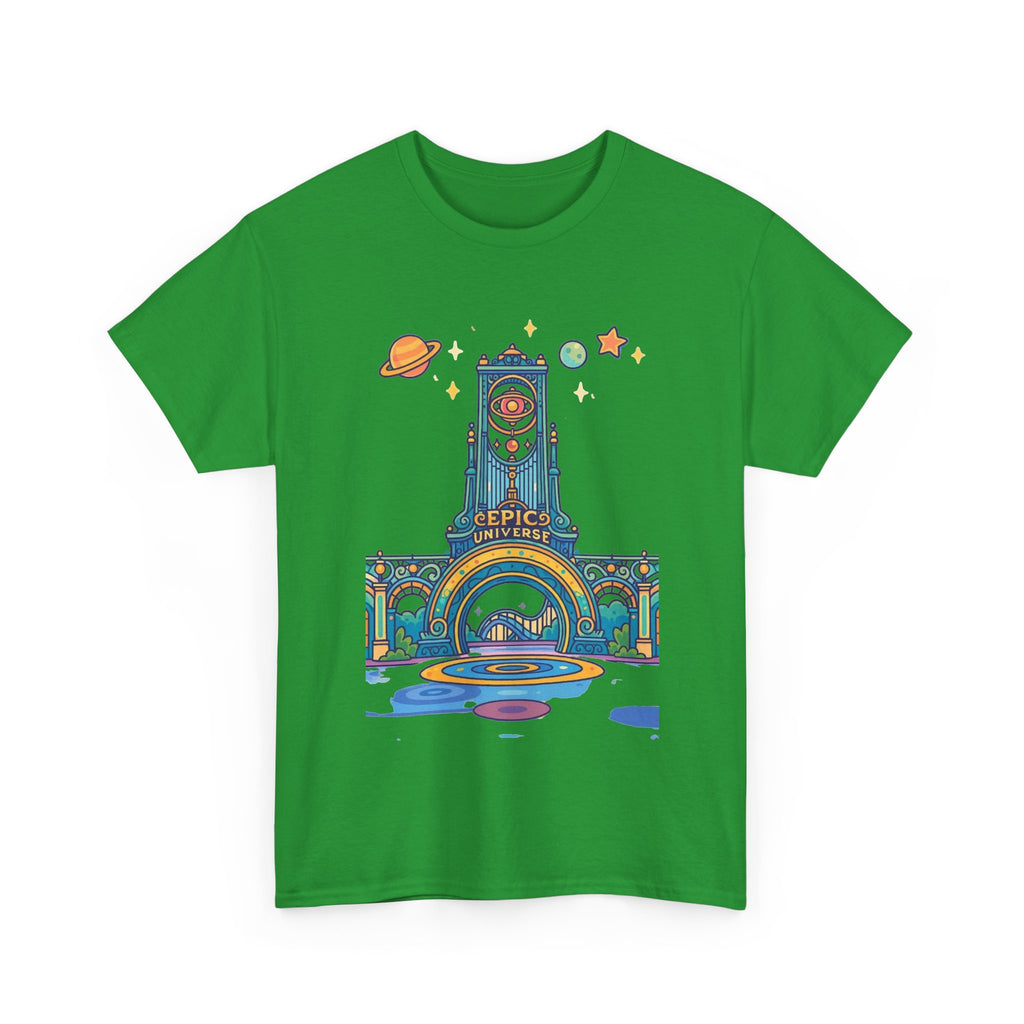 Universal Studios Family Vacation T-Shirt — Retro Space Theater Graphic Tee