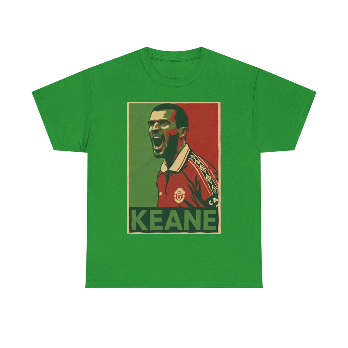 Roy Keane Manchester United Legend Retro Football Tee