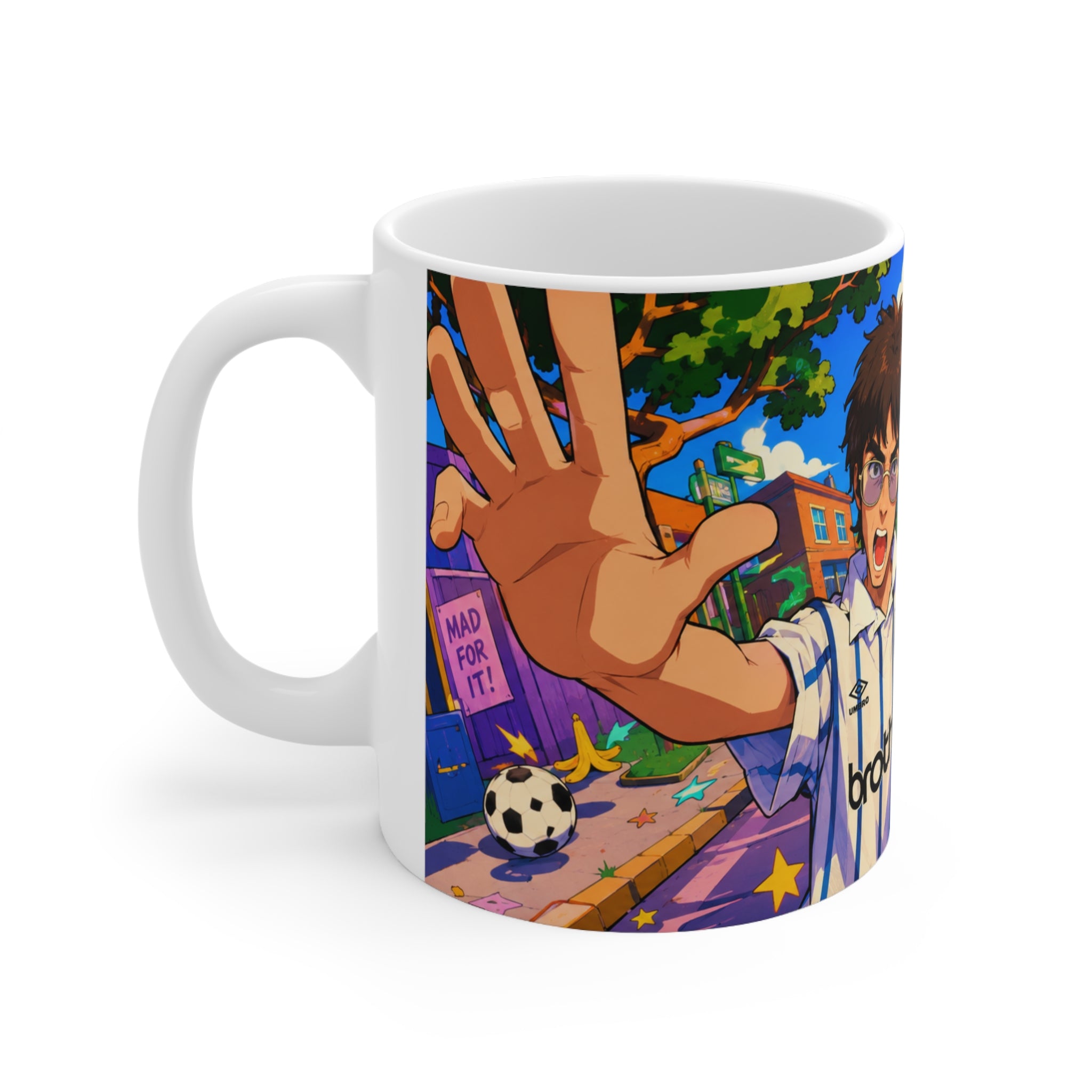 Oasis Noel & Liam Anime Ceramic Coffee Cup
