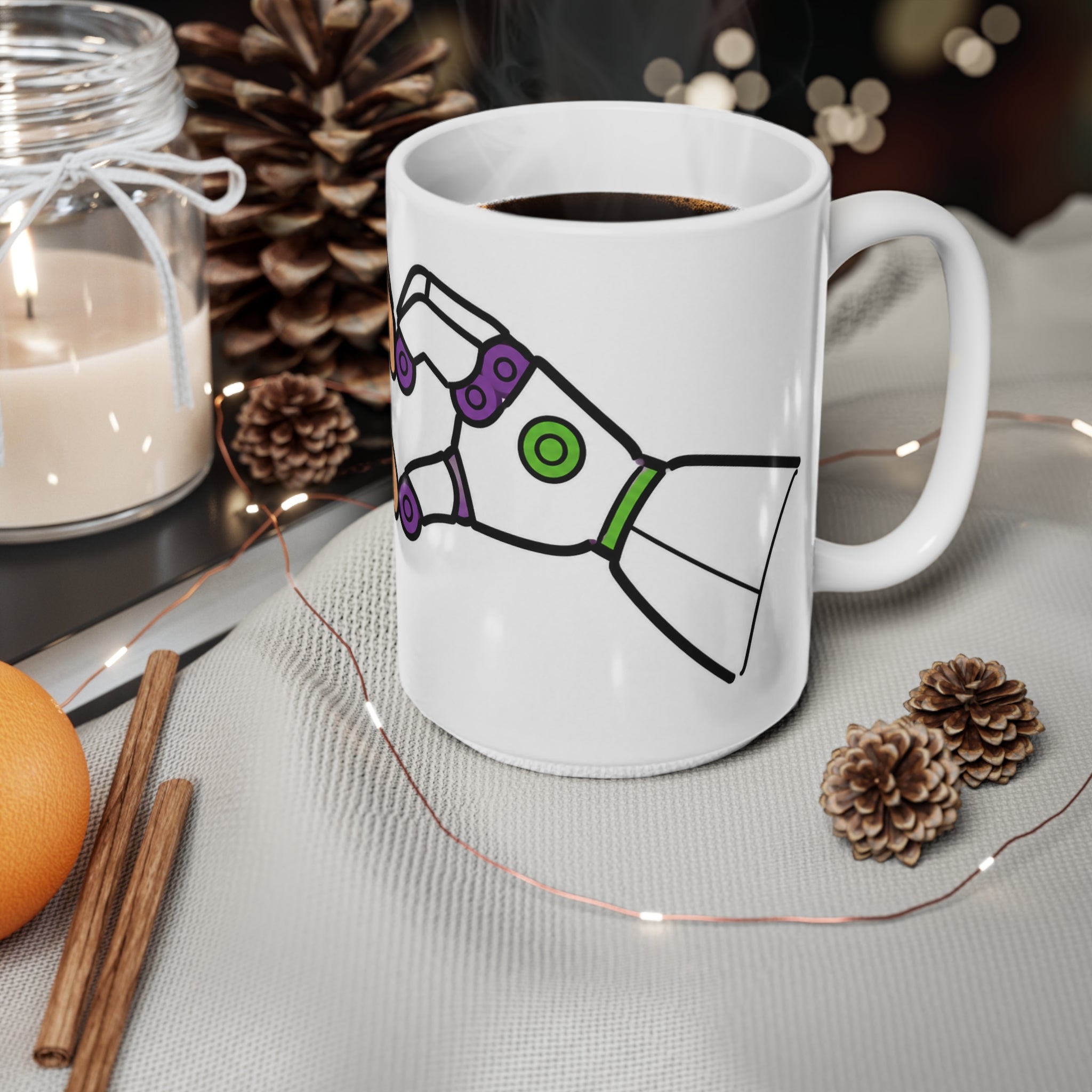 Toy Story Heart Mug — Ceramic Coffee Cup (11oz, 15oz)