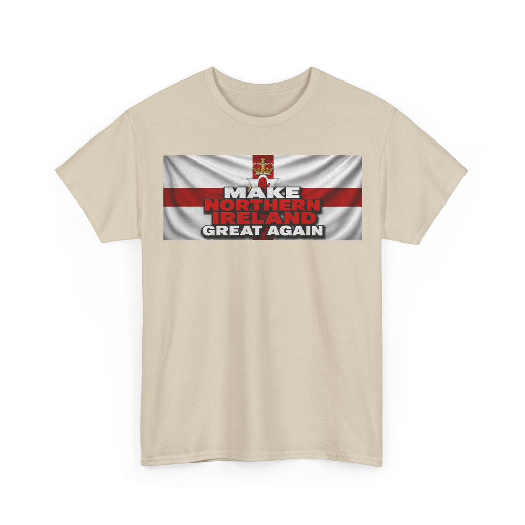 Northern Ireland Collage Tee — "Make Northern Ireland Great Again" Graphic T-Shirt
