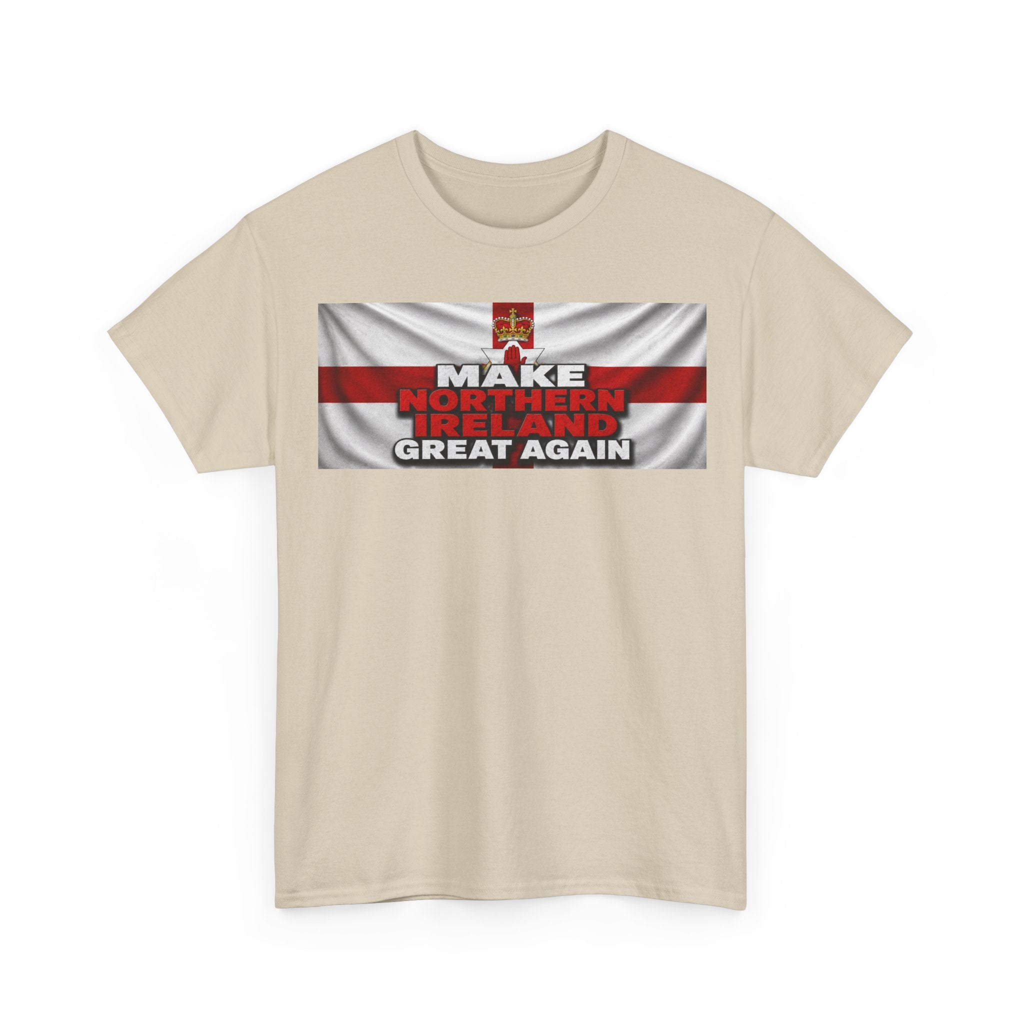 Northern Ireland Collage Tee — "Make Northern Ireland Great Again" Graphic T-Shirt