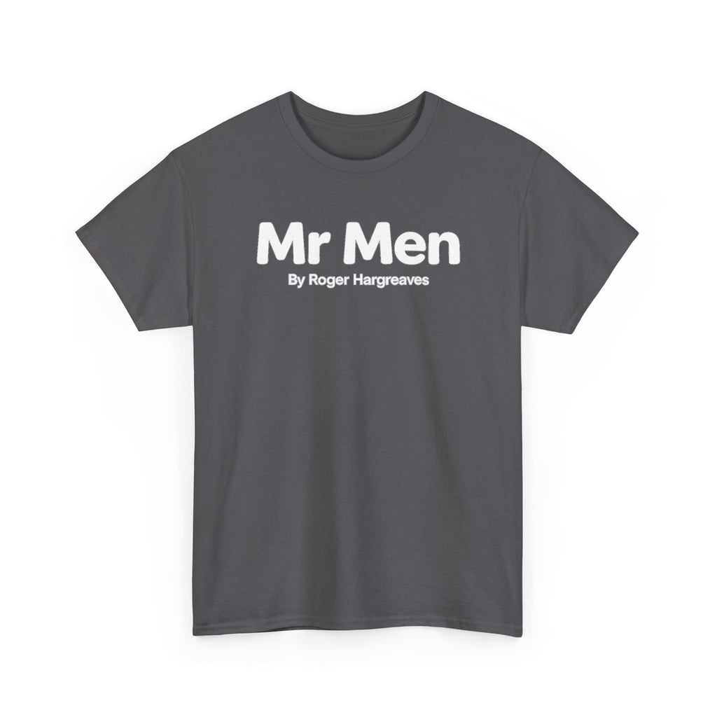 Mr Men T-Shirt – Retro 'Mr Men by Roger Hargreaves' Logo Tee