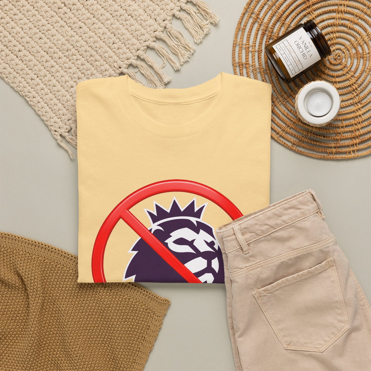 No to the Premier League Tee — Anti-Premier Soccer Protest Shirt