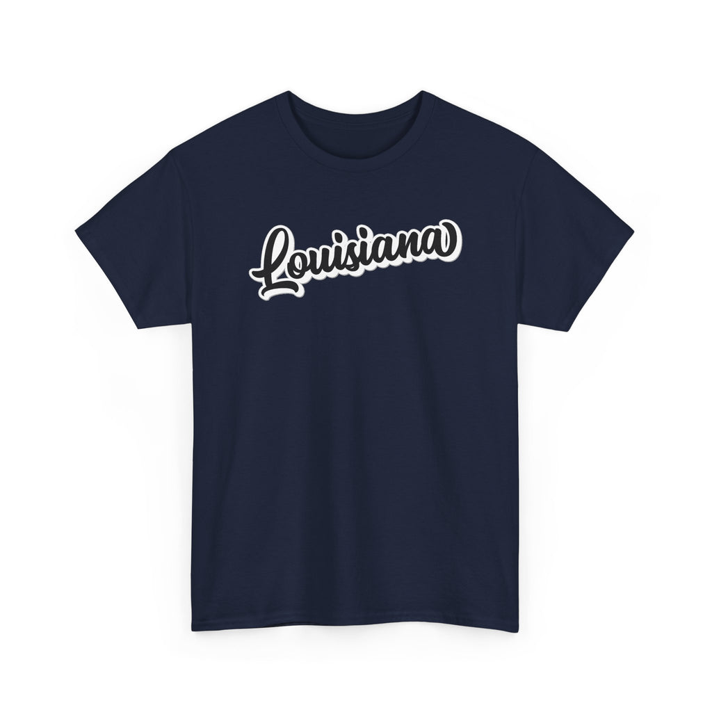 Louisiana Script Cotton T-Shirt
