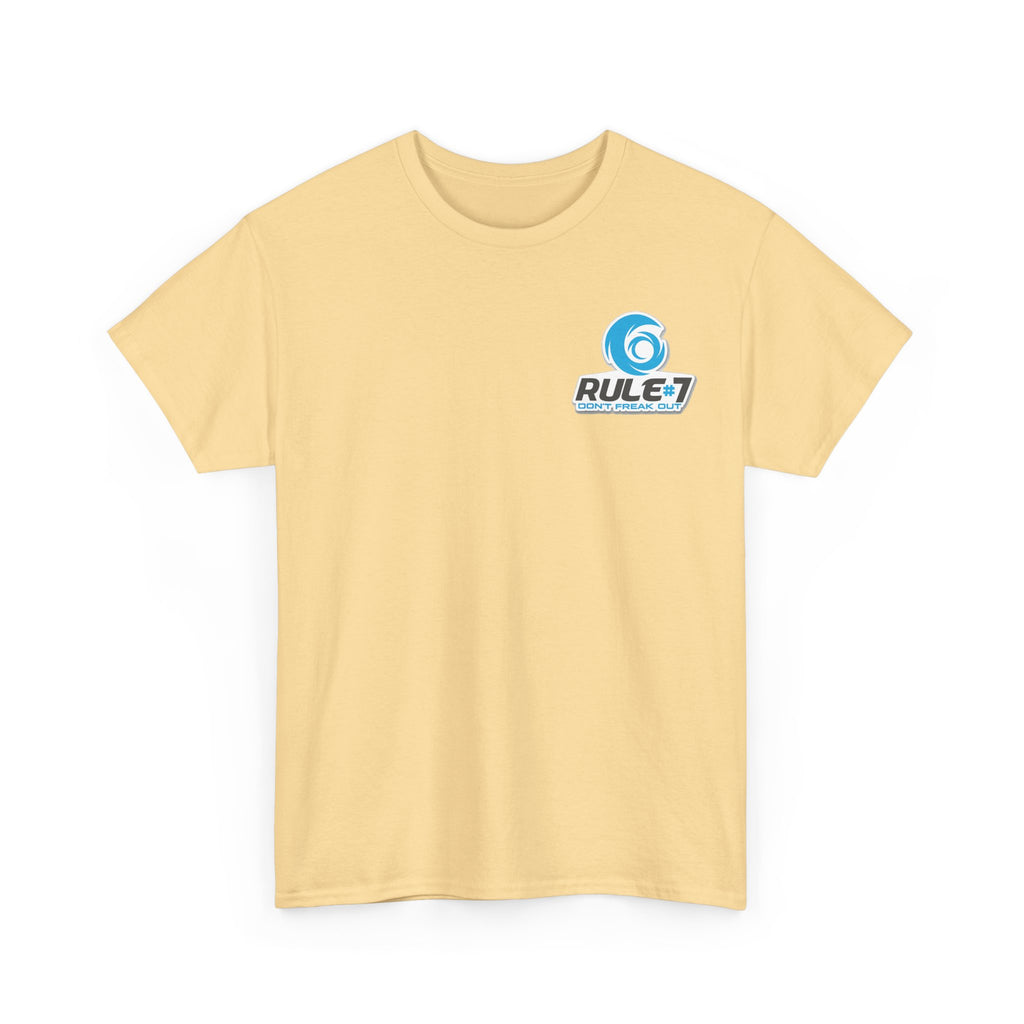 T-Shirt — Rule #7 “Don’t Freak Out” Logo Tee