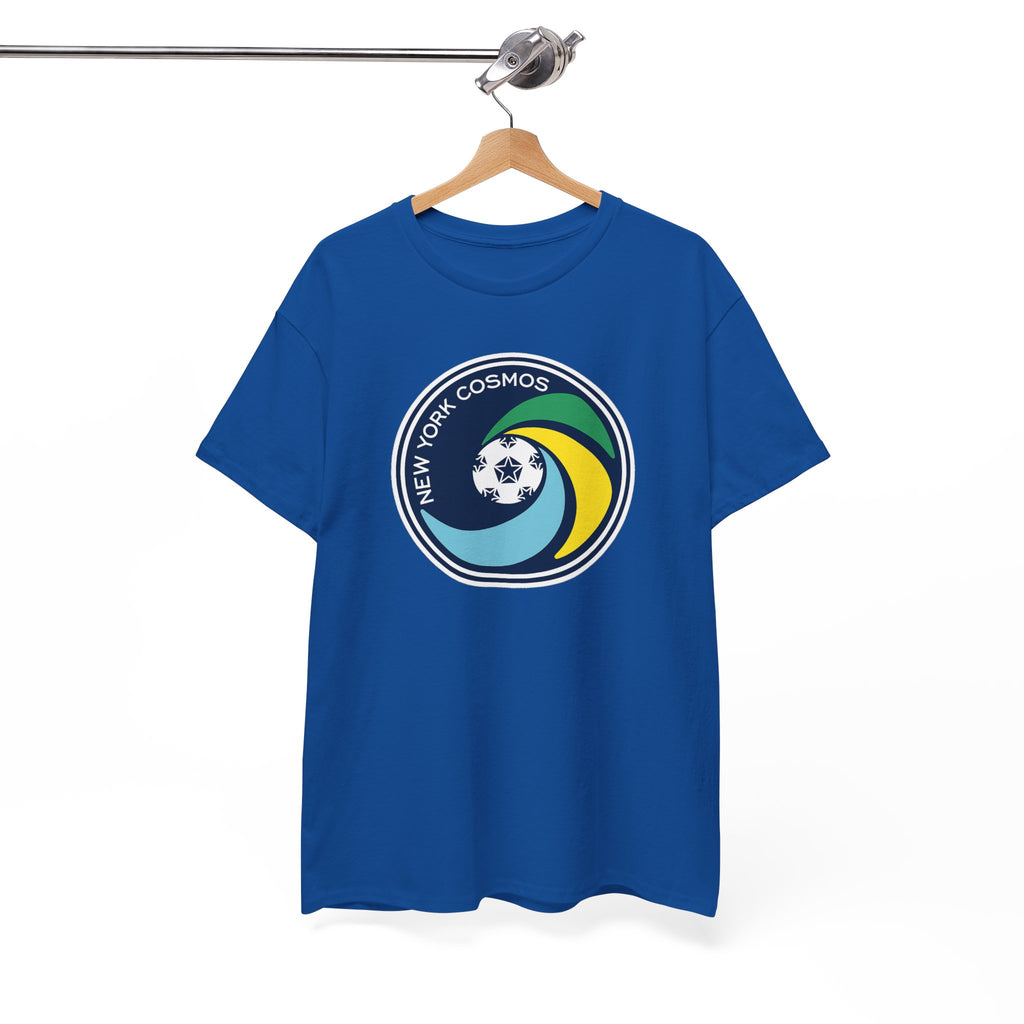 New York Cosmos Retro Logo Cotton T‑Shirt — Vintage Soccer Tee