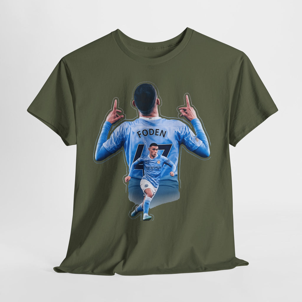 Phil Foden Soccer Fan T‑Shirt – Manchester City Jersey Graphic Tee