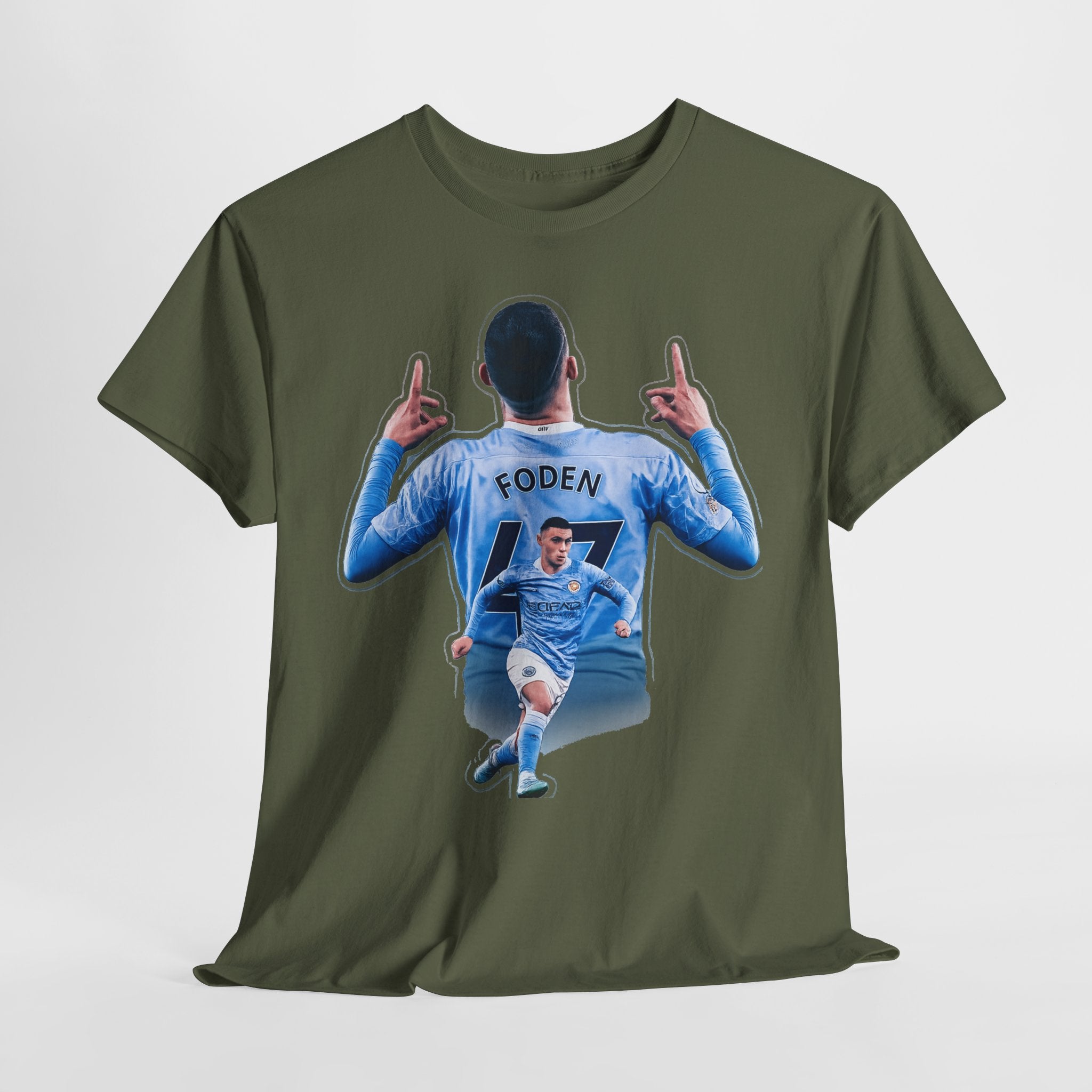 Phil Foden Soccer Fan T‑Shirt – Manchester City Jersey Graphic Tee