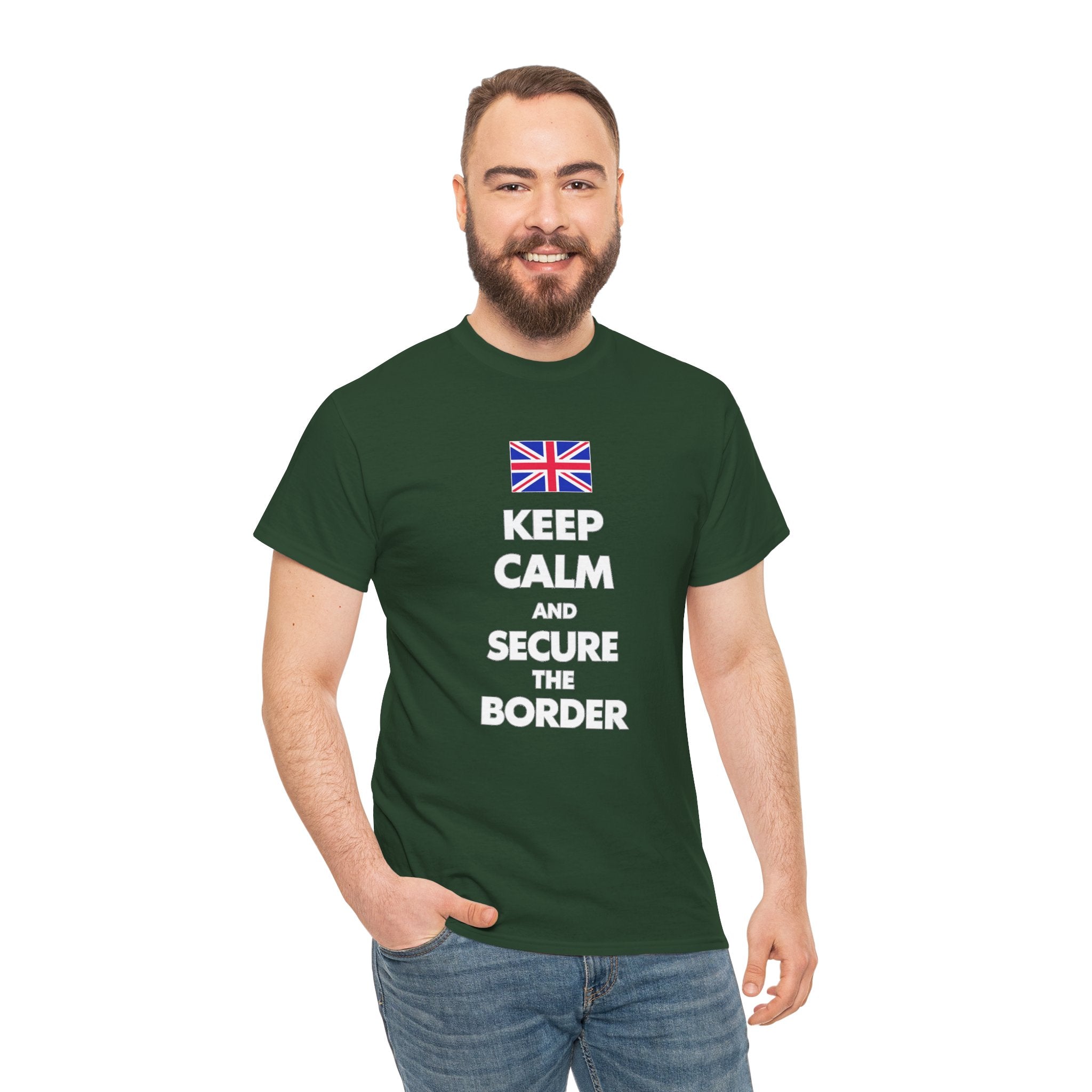 Keep Calm and Secure the Border T-Shirt