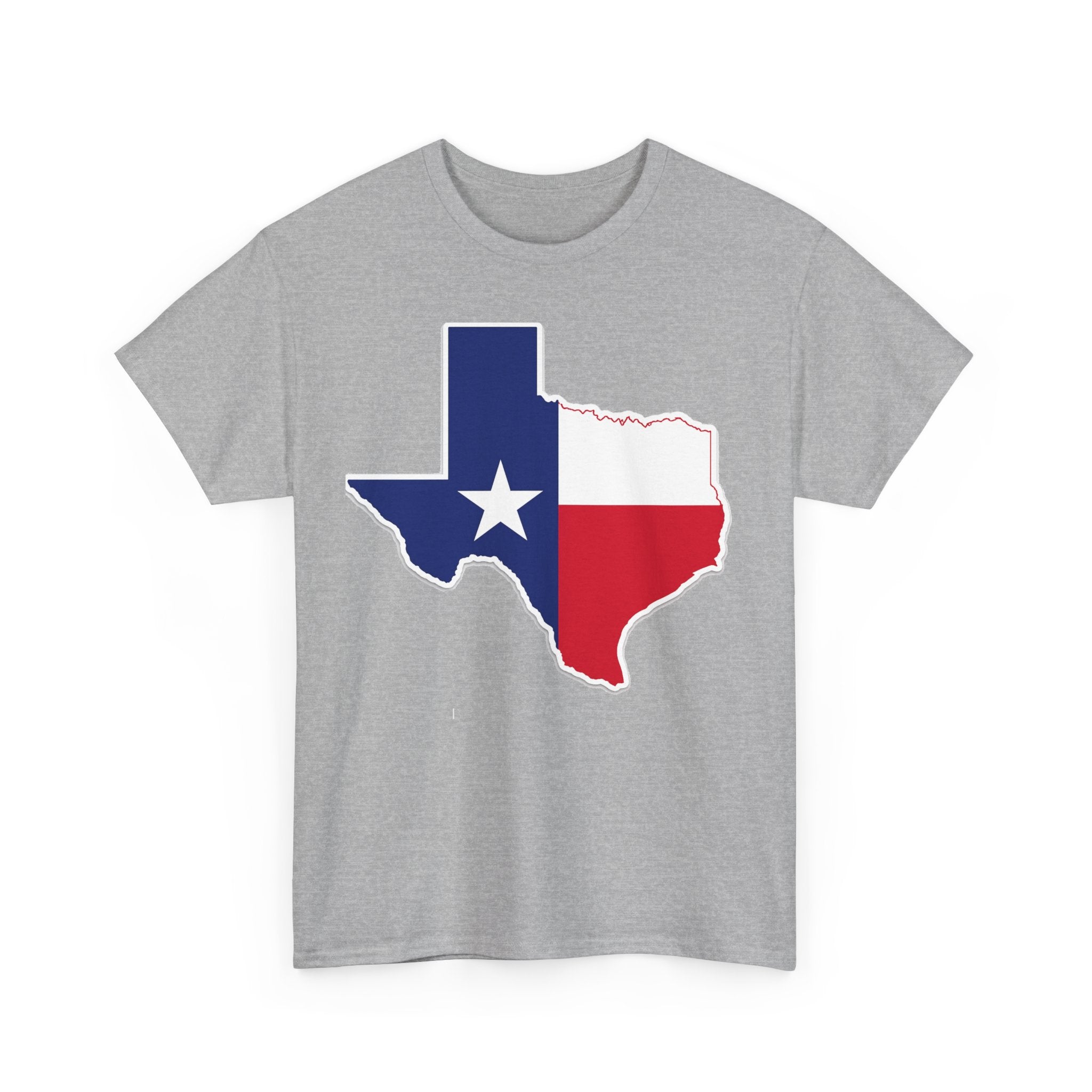 Texas Flag Outline T-Shirt — Lone Star State Pride Tee