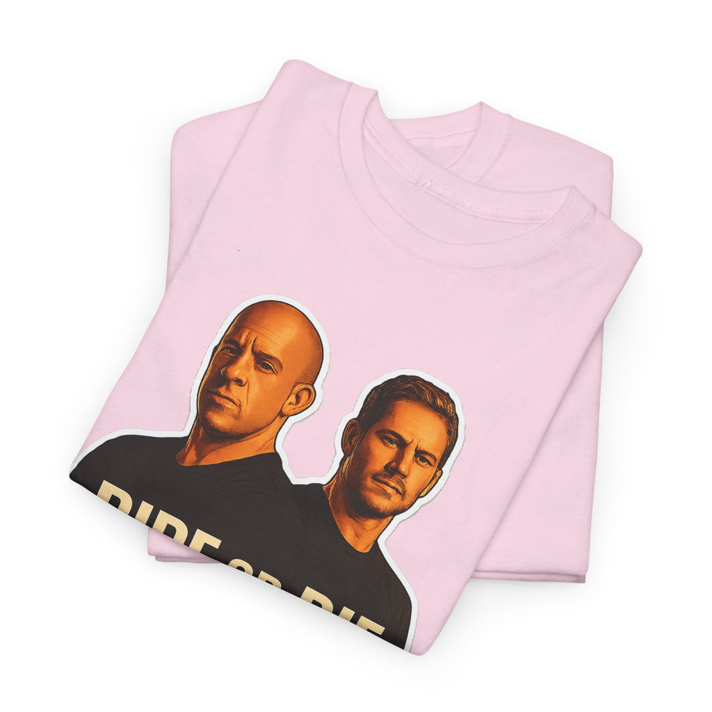 Ride or Die Street Racing Graphic Cotton Tee