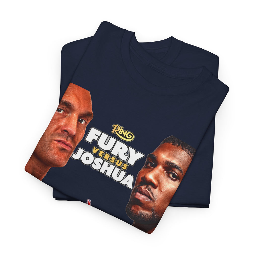 Fury vs Joshua Boxing T‑Shirt — Heavyweight Title Fight Fight Night Tee