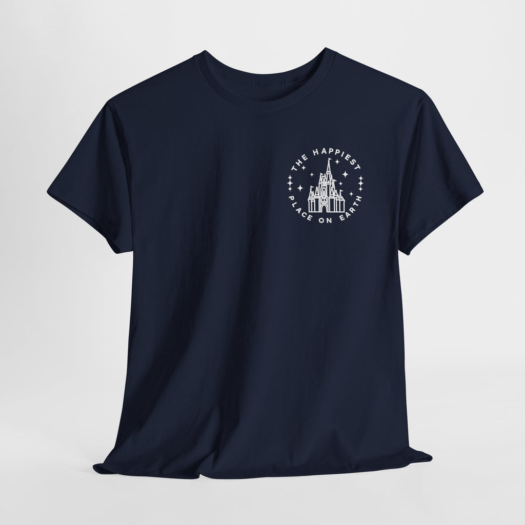 Castle Graphic Tee — "The Happiest Place on Earth" Theme Park T‑Shirt