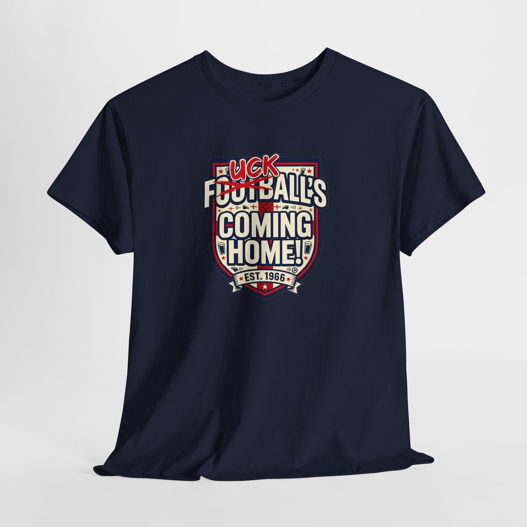 Provocative 'F*ck All's Football's Coming Home' Graphic Tee