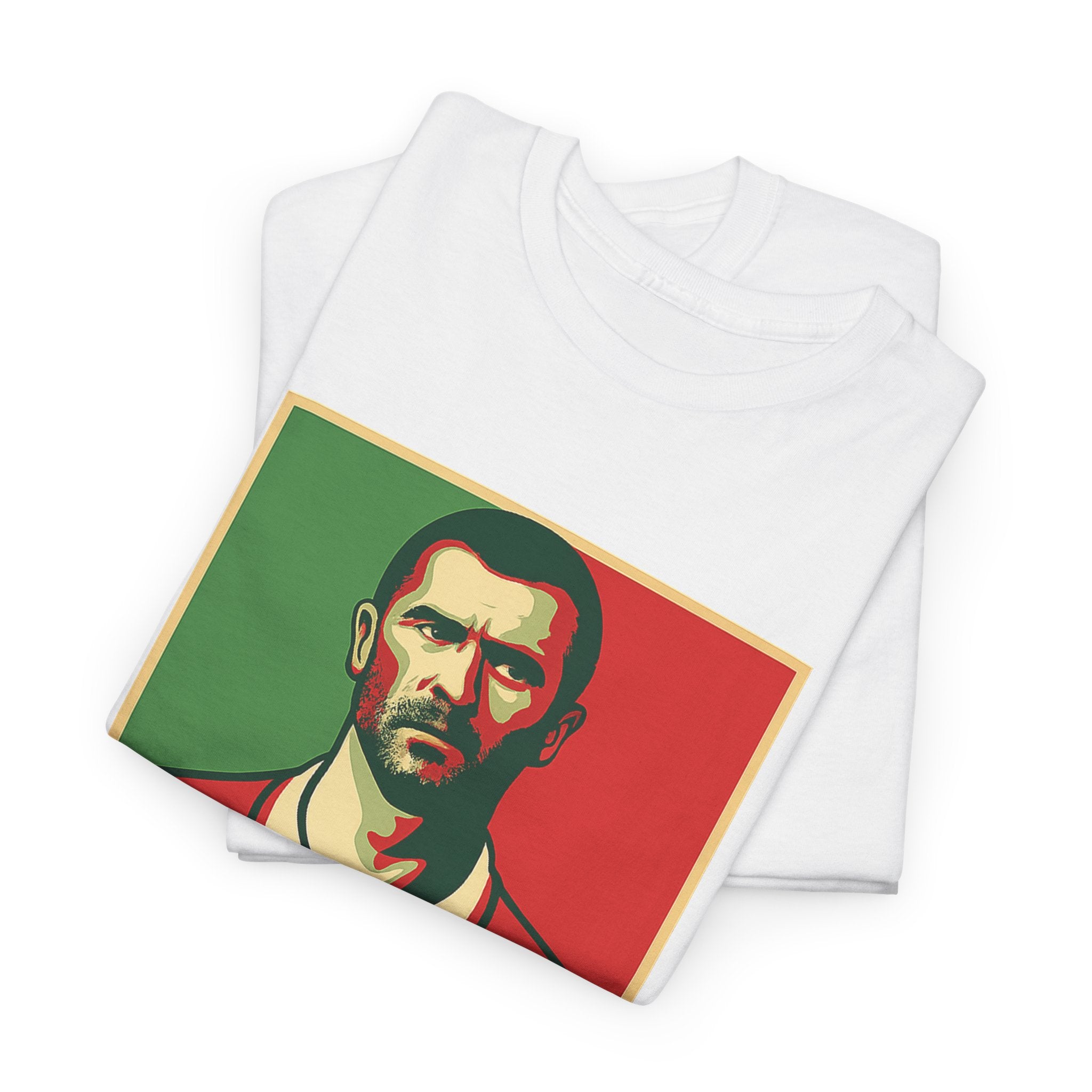 Keane Football Poster Tee — Retro Soccer Jersey Graphic T-Shirt