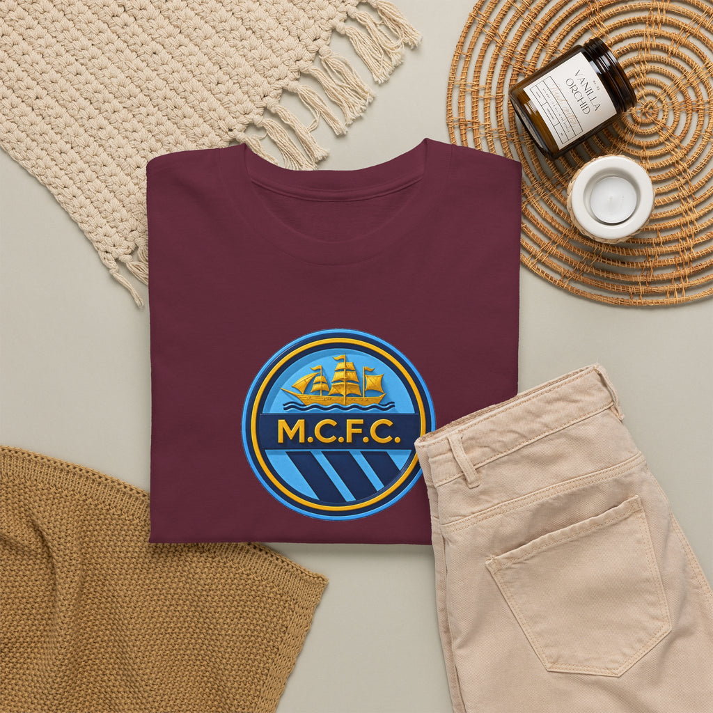 Manchester City Inspired MCFC Unisex Heavy Cotton Tee