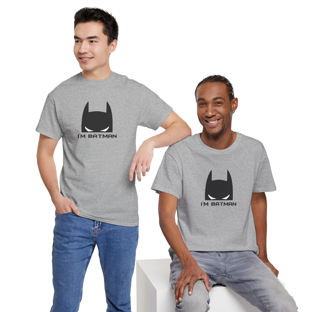 I'm Batman Graphic Tee — Funny Superhero Mask T-Shirt