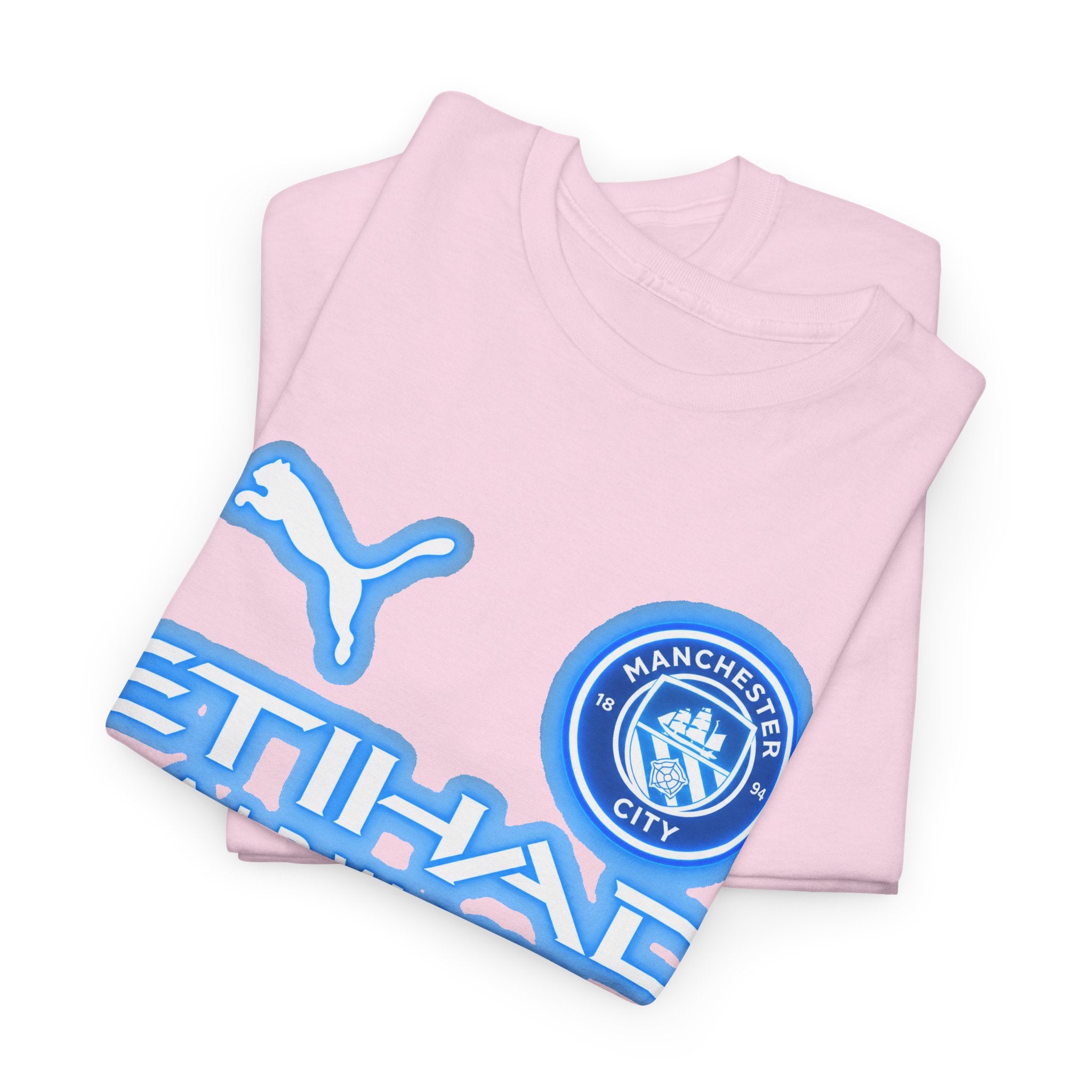 Manchester City Inspired Etihad Airways Logo Tee