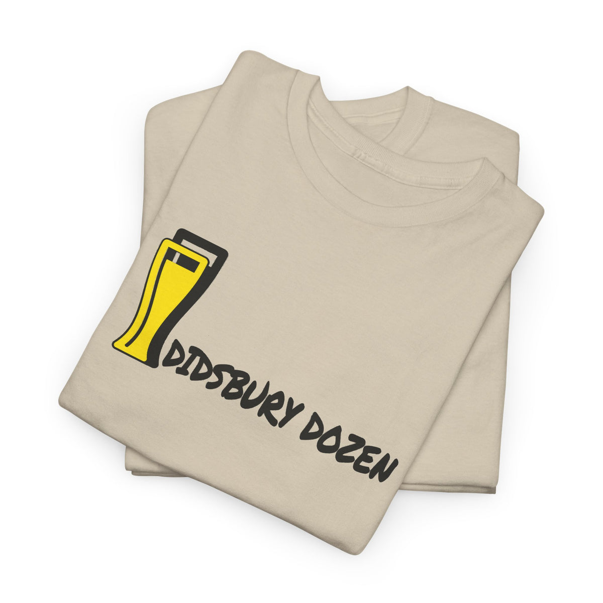 the Didsbury Dozen Beer Logo Cotton T-Shirt / Tee