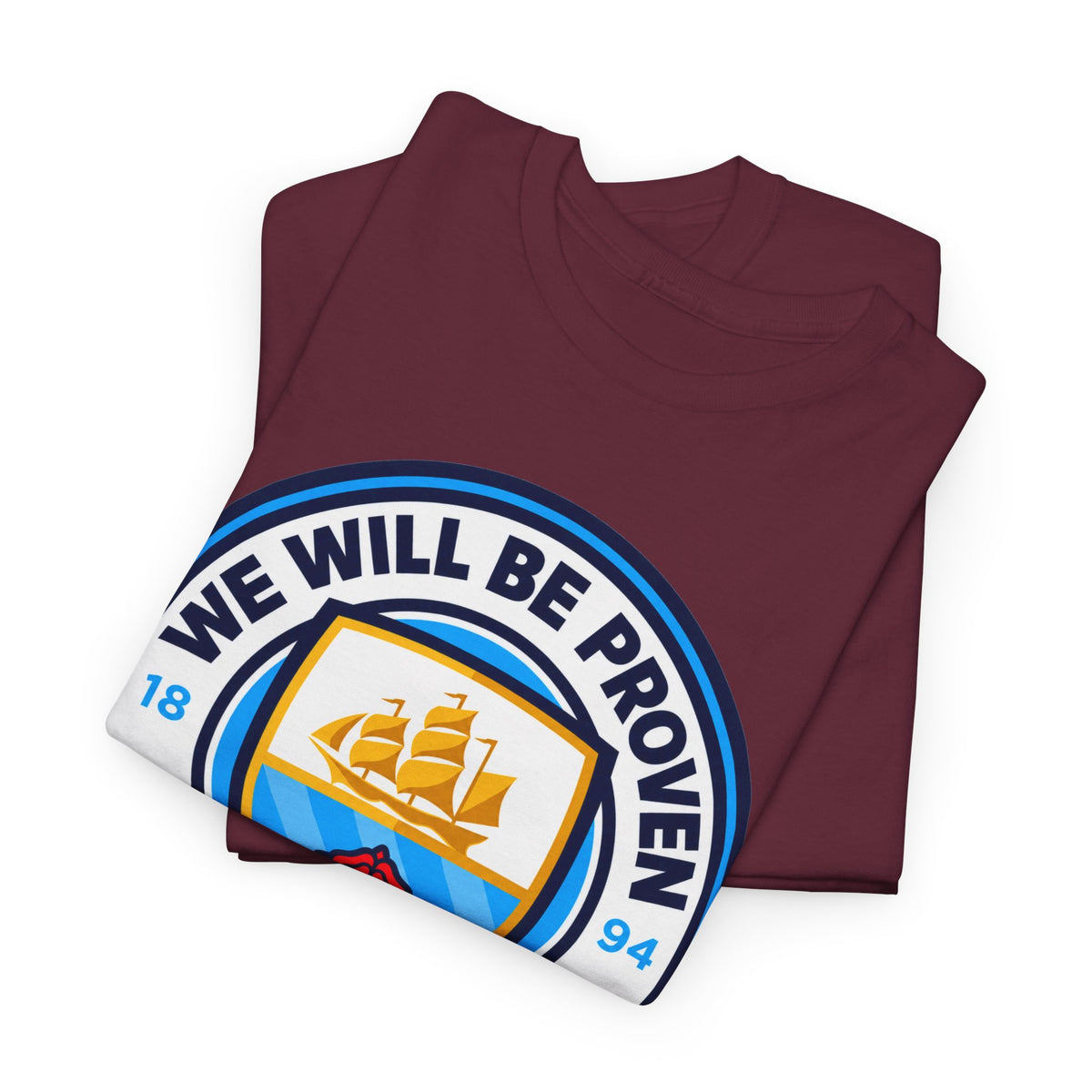 “We Will Be Proven Innocent” Justice Manchester City Cotton T-Shirt