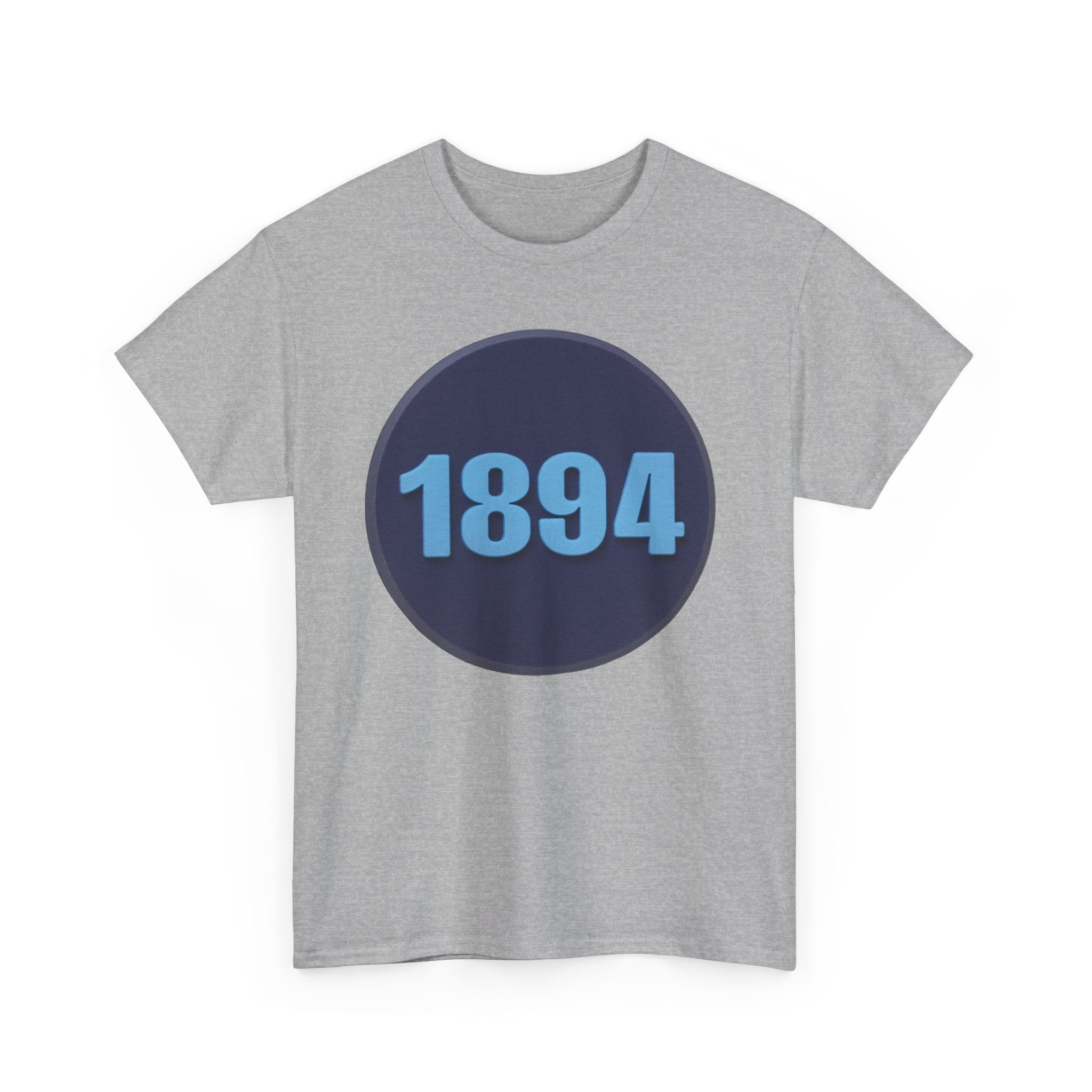 1894 Manchester City Circle Graphic Tee — Vintage Year Anniversary T-Shirt
