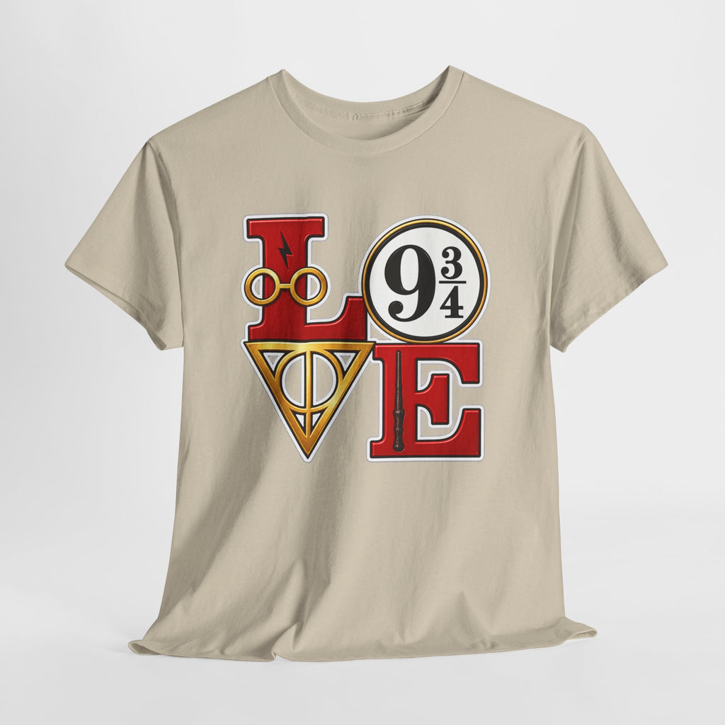 Harry Potter Inspired Love 9 3/4 Wizardry Tee