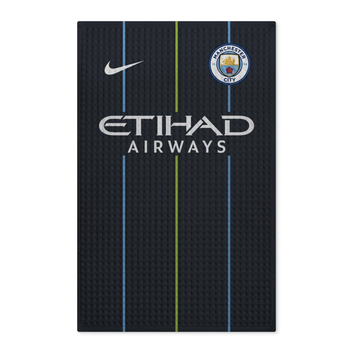 Manchester City Etihad Airways Double-Sided Tea Towel