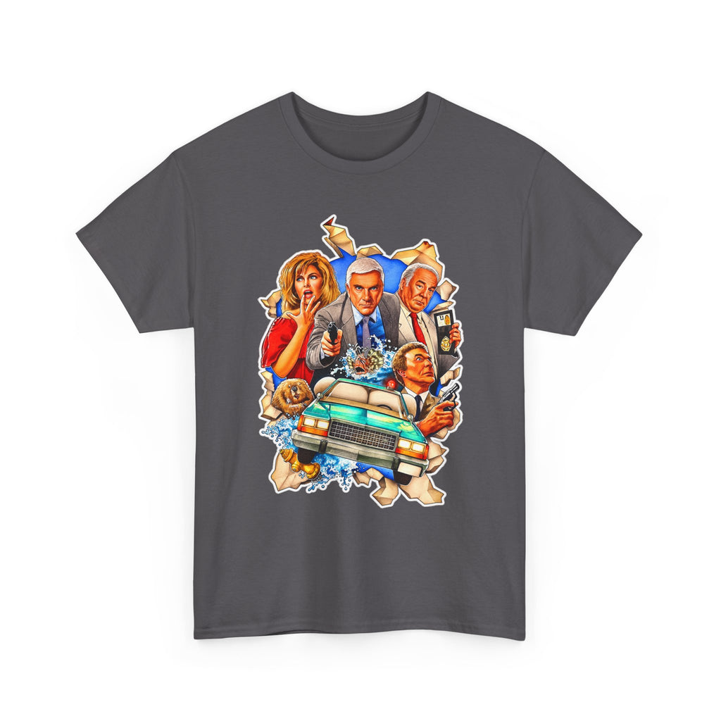The Naked Gun / Police Squad Crime Comedy Movie Poster Cotton T-Shirt