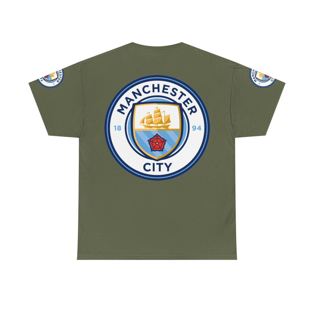 Manchester City Crest T-Shirt — Football Club Logo Tee